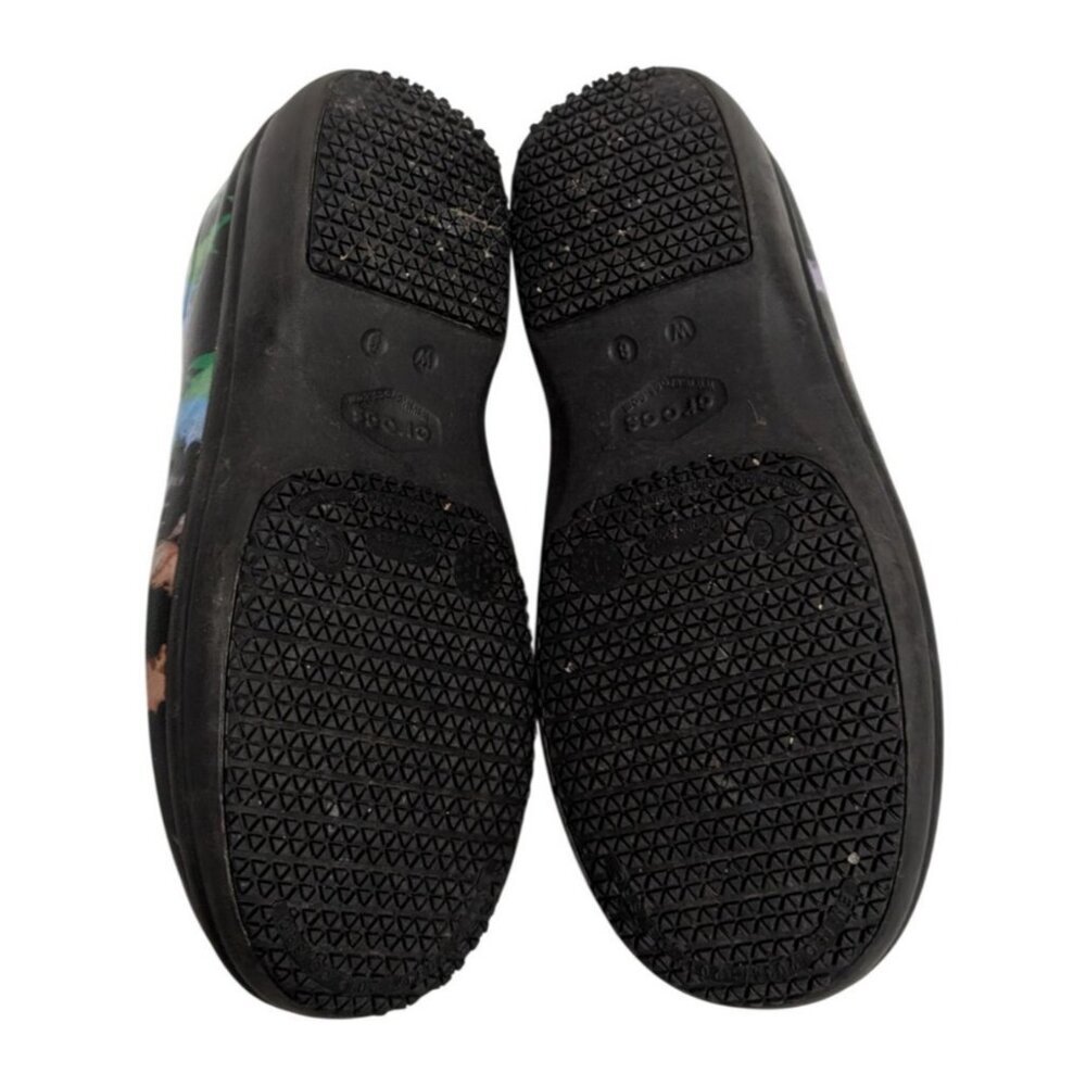 Crocs Neria Pro II Graphic Clog Tie Dye Work Nursing Shoes Womens Size 8 - Picture 2 of 9
